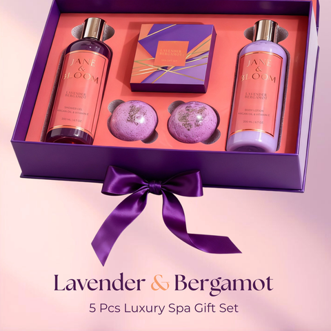 Spa Gift Set: A Date Escape to Provence — Lavender & Bergamot