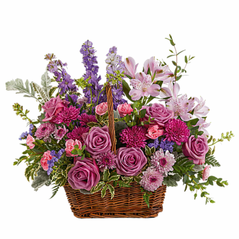 Lavender Love Basket